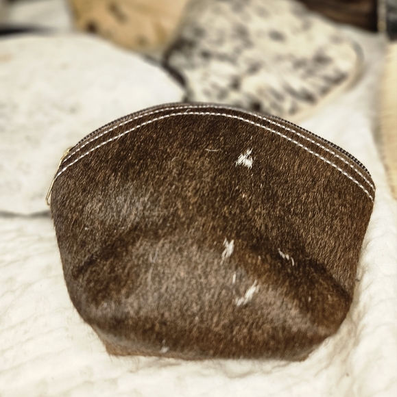 100% cowskin purse for coins handmade! - Picture 10 of 12